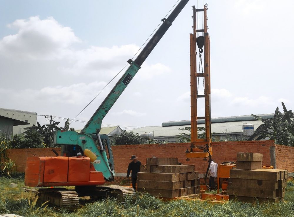 Quy trình thi công móng cọc