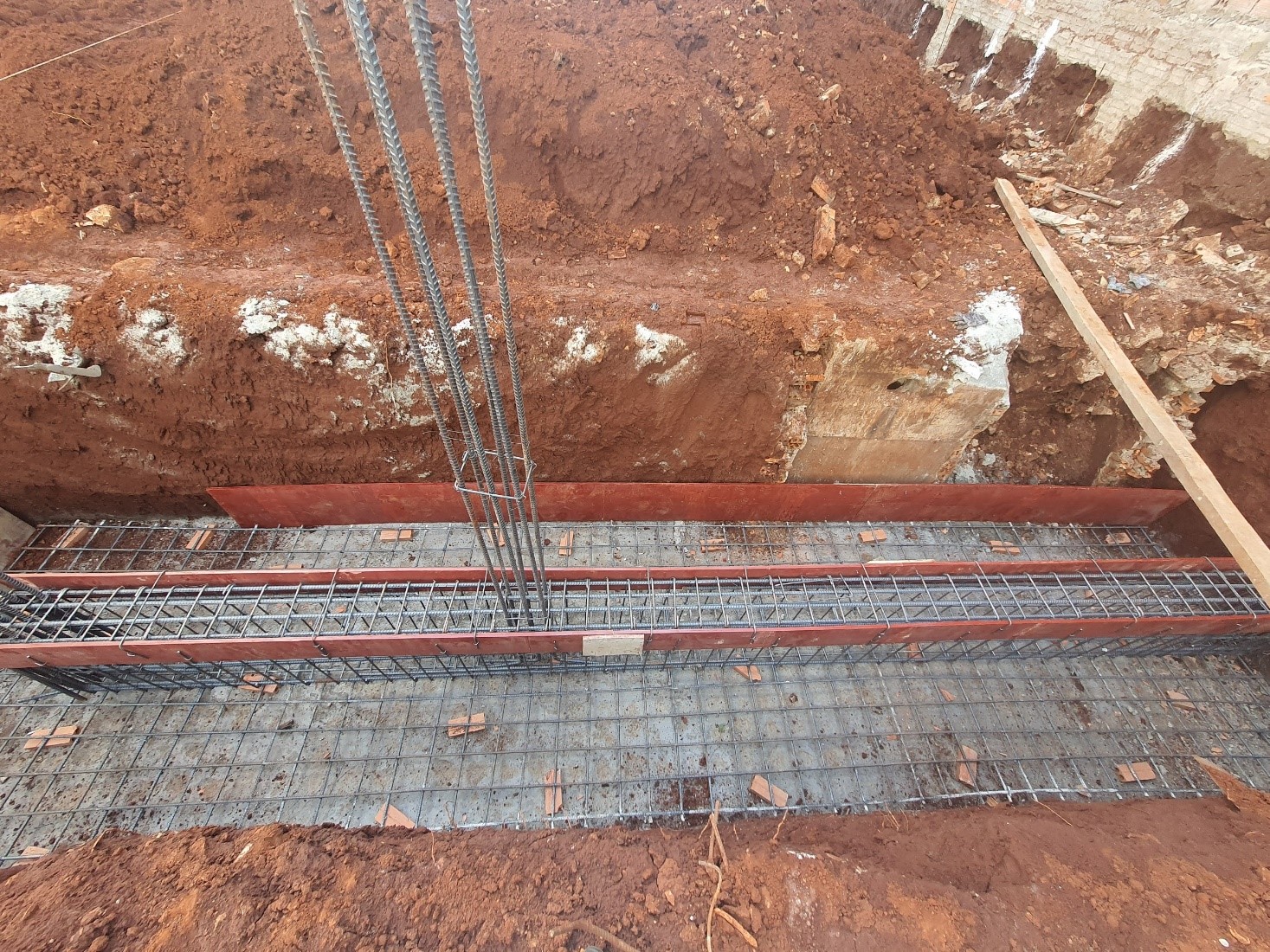 Quy trình thi công móng băng