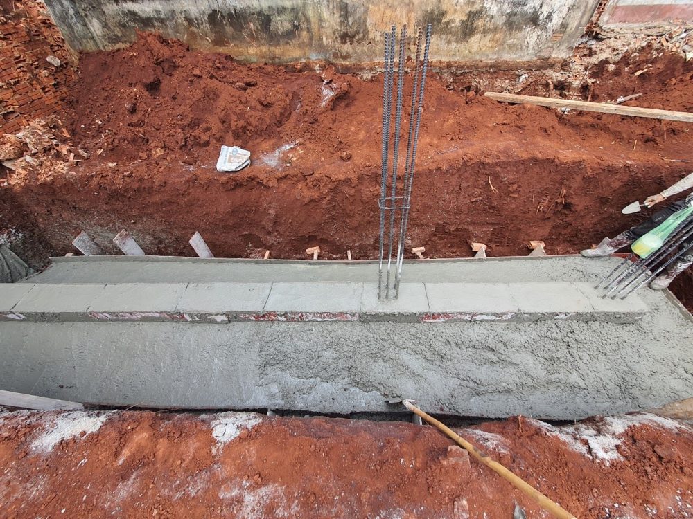 Quy trình thi công móng băng