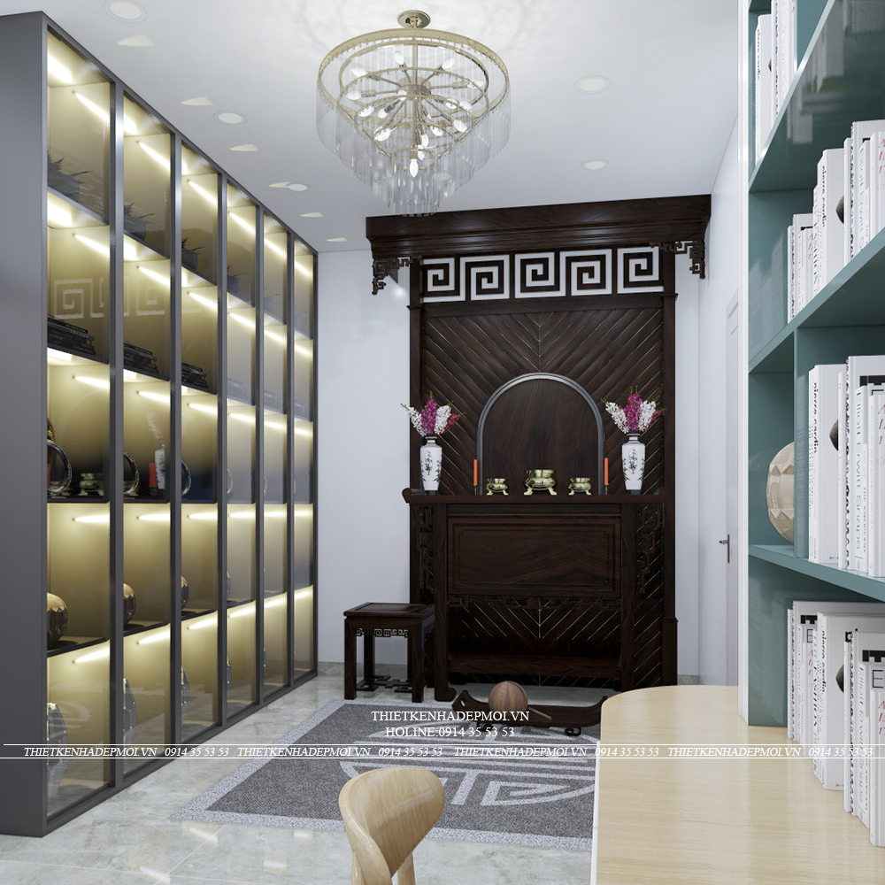 Mẫu nội thất nhà phố 2 tầng đẹp mắt tại của chị mỹ tại bình dương