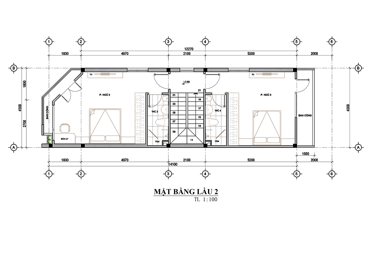 Nhà phố hiện đại kết hợp kinh doanh anh minh-bình tân
