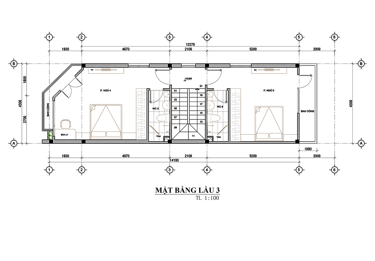 Nhà phố hiện đại kết hợp kinh doanh anh minh-bình tân