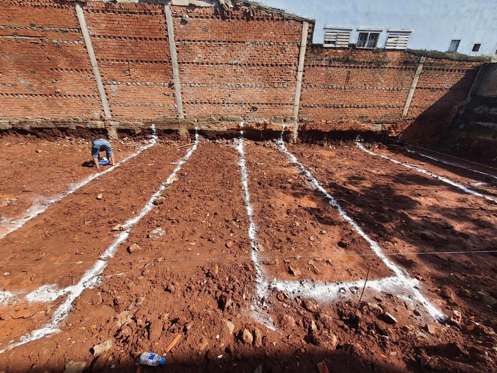 Quy trình thi công móng băng