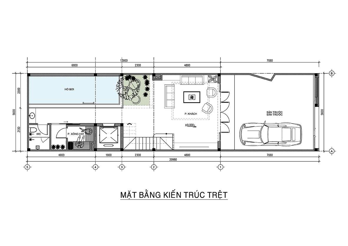 Mẫu nhà phố hiện đại đẹp mắt tại thủ đức