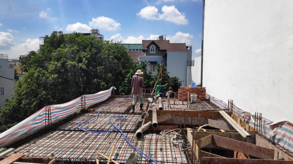 Quy trình thi công dầm sàn