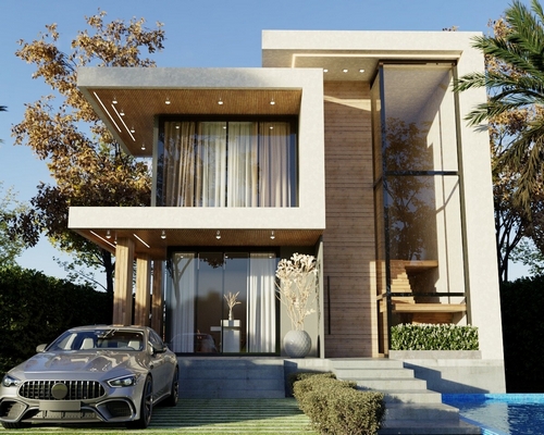 Mẫu nhà biệt thự hiện đại