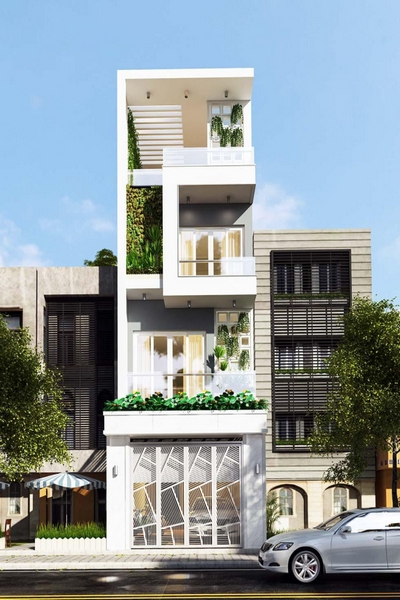 100+ ý tưởng thiết kế nhà phố 4 tầng hiện đại 2023