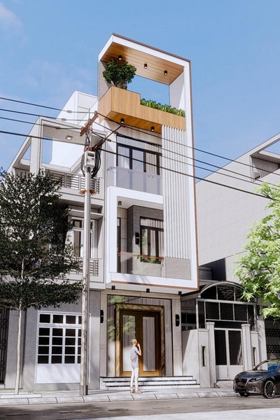 100+ ý tưởng thiết kế nhà phố 4 tầng hiện đại 2023