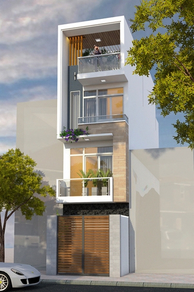 100+ ý tưởng thiết kế nhà phố 4 tầng hiện đại 2023