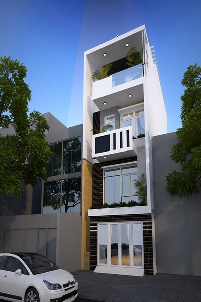100+ ý tưởng thiết kế nhà phố 4 tầng hiện đại 2023