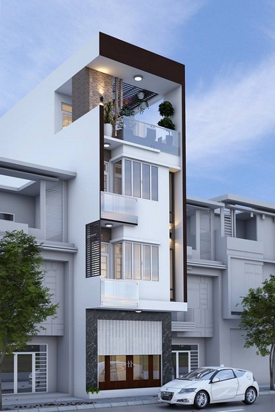 100+ ý tưởng thiết kế nhà phố 4 tầng hiện đại 2023
