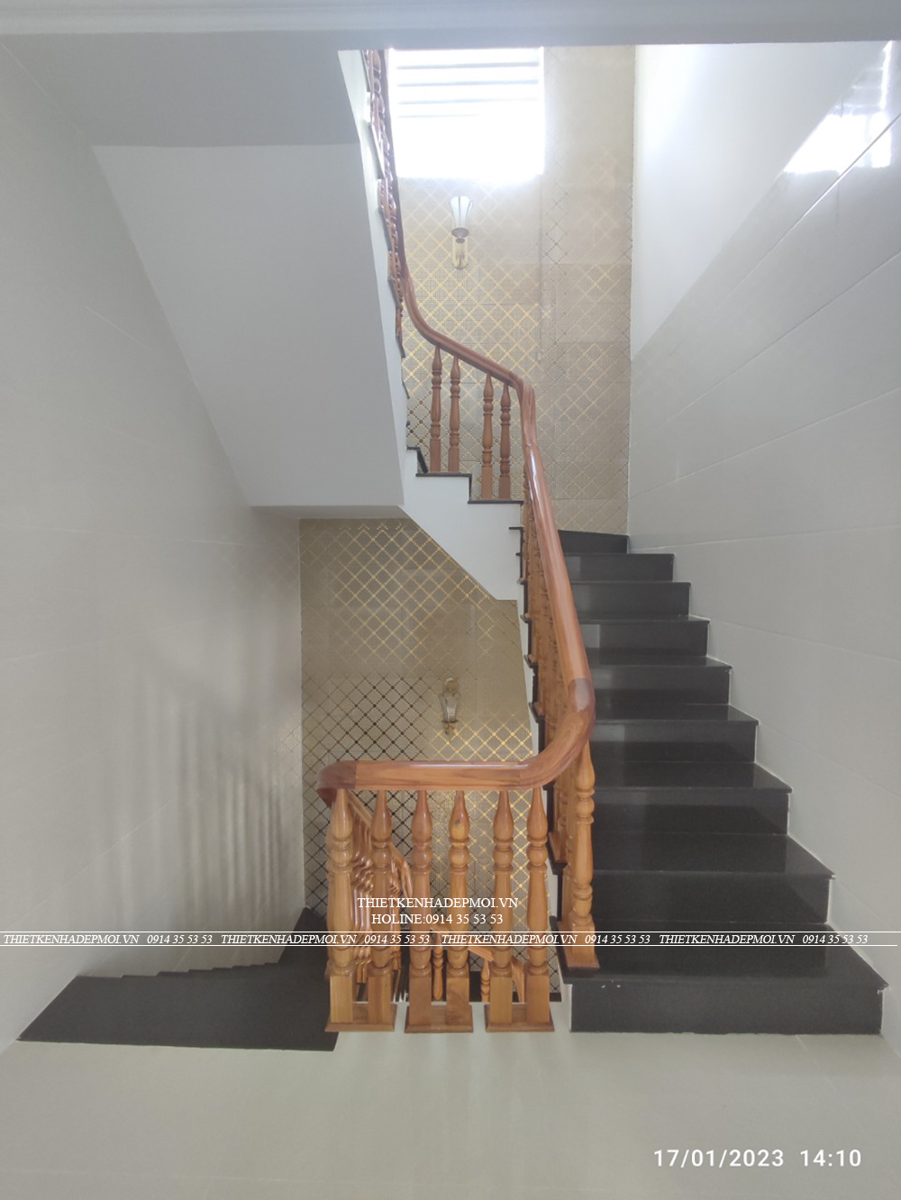 Hình ảnh thi công thực tế nhà chị thu - bình phước