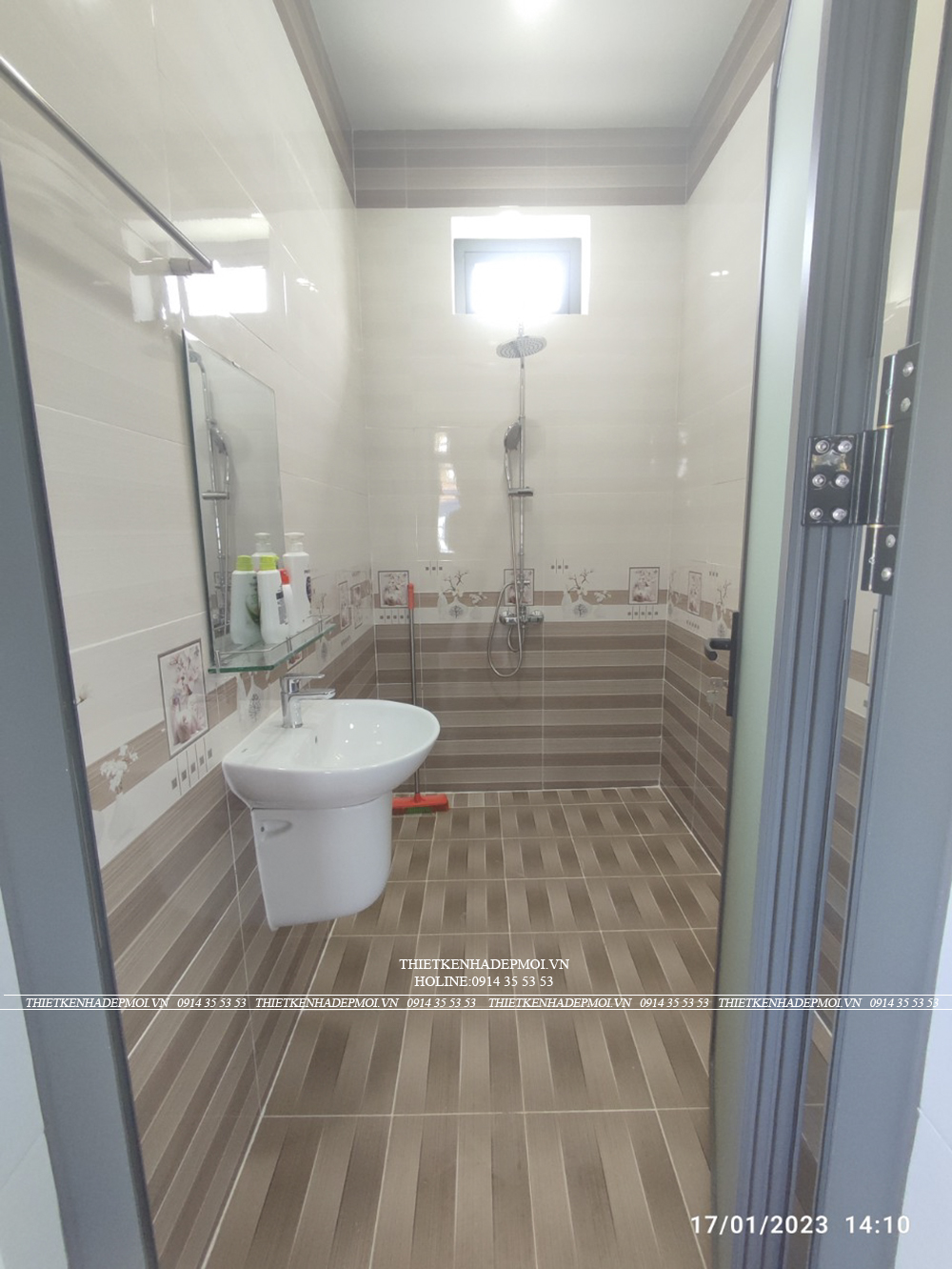 Hình ảnh thi công thực tế nhà chị thu - bình phước