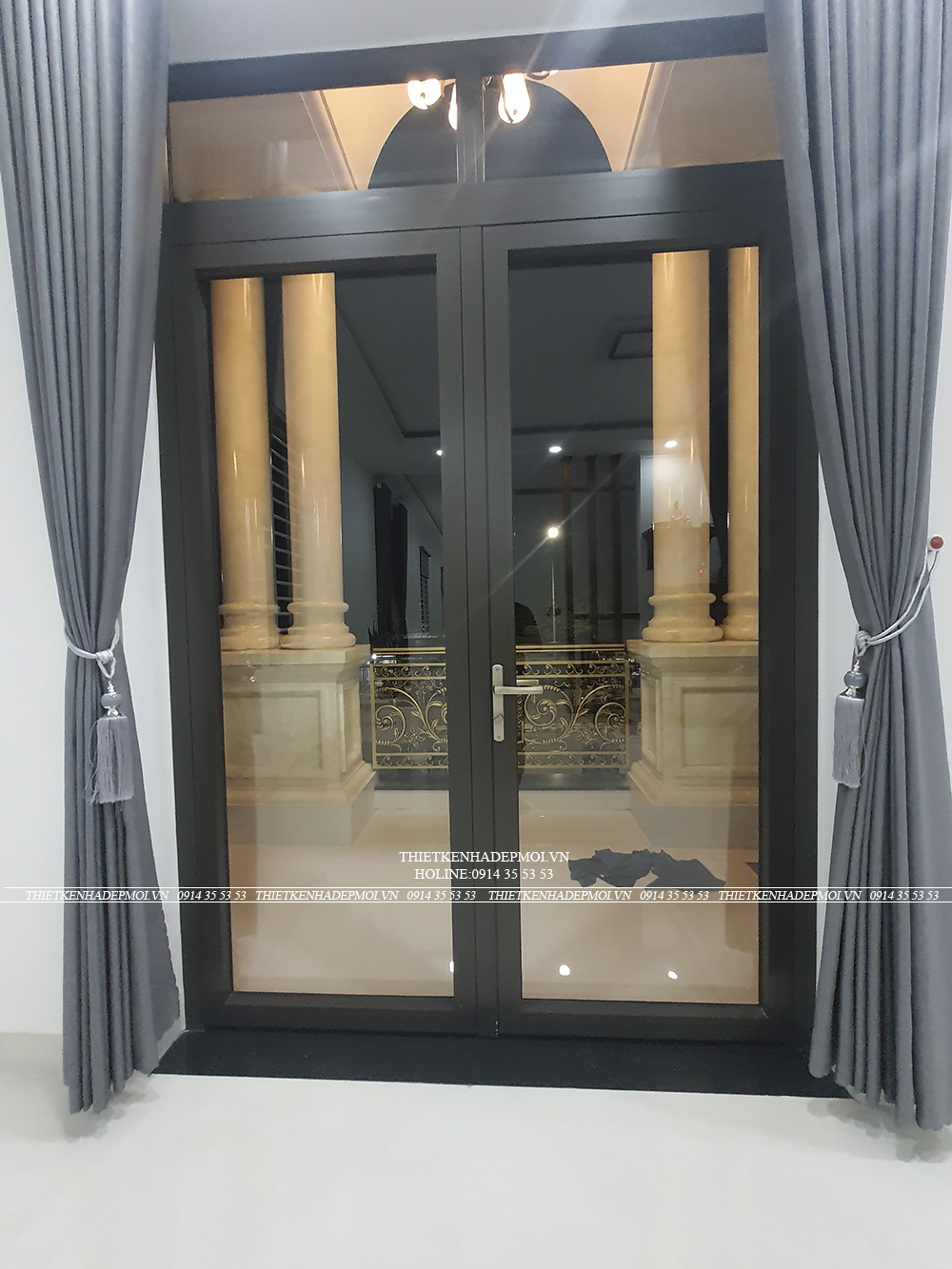 Hình ảnh thi công hoàn thiện nhà anh thoại - bình phước