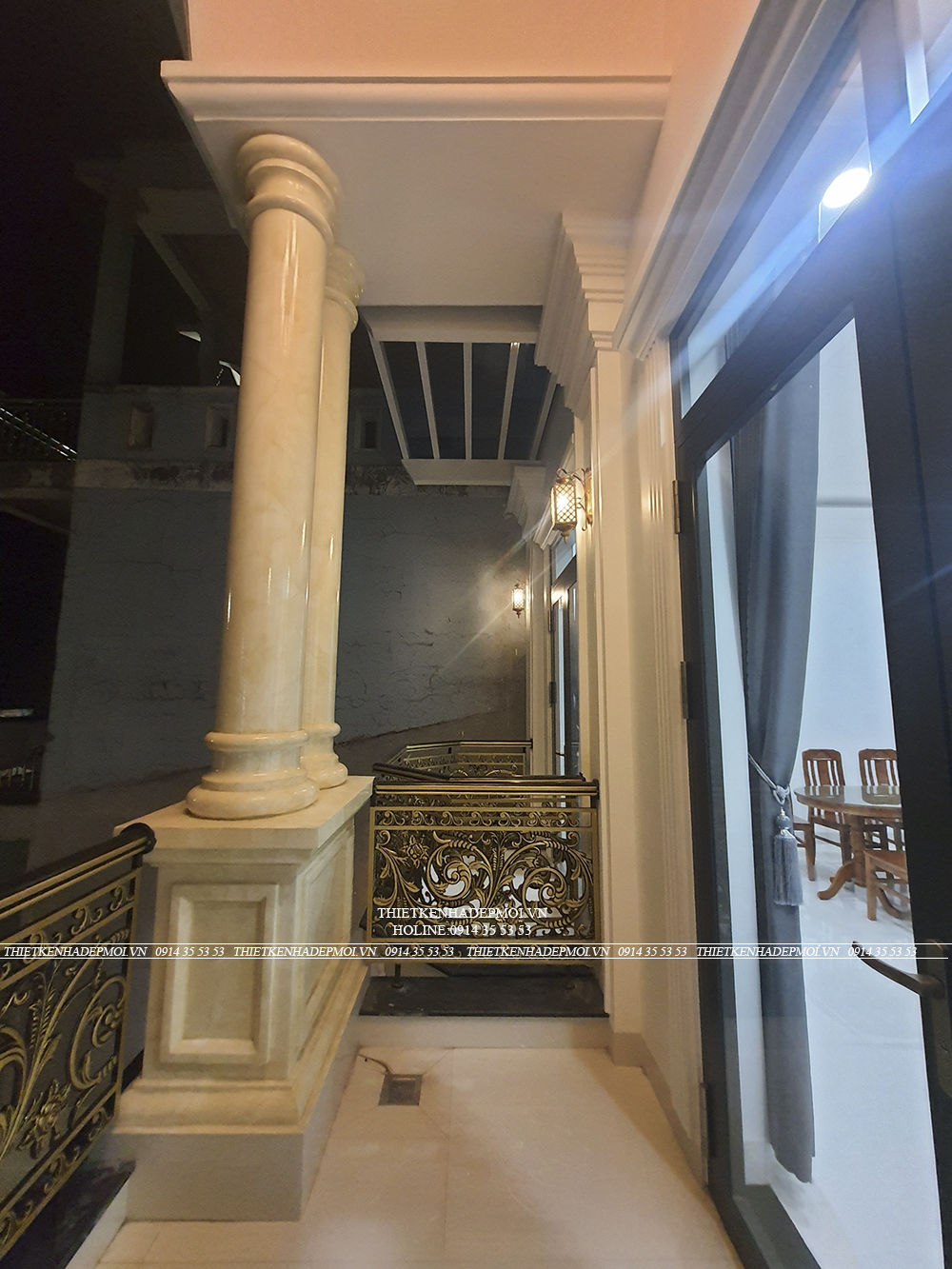 Hình ảnh thi công hoàn thiện nhà anh thoại - bình phước