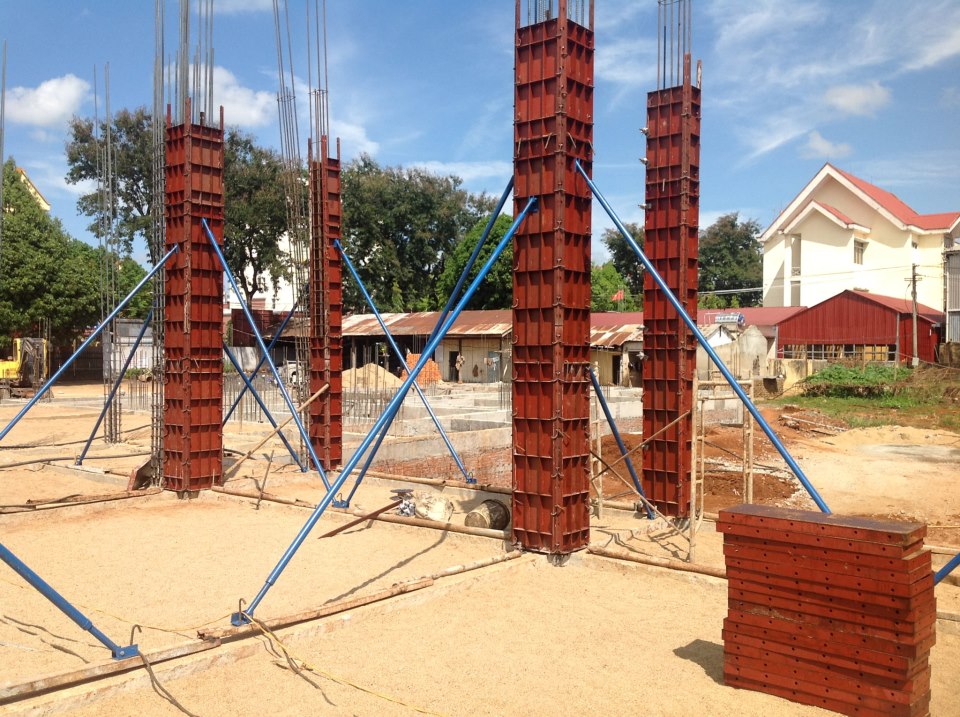 Quy trình lắp dựng cốp pha