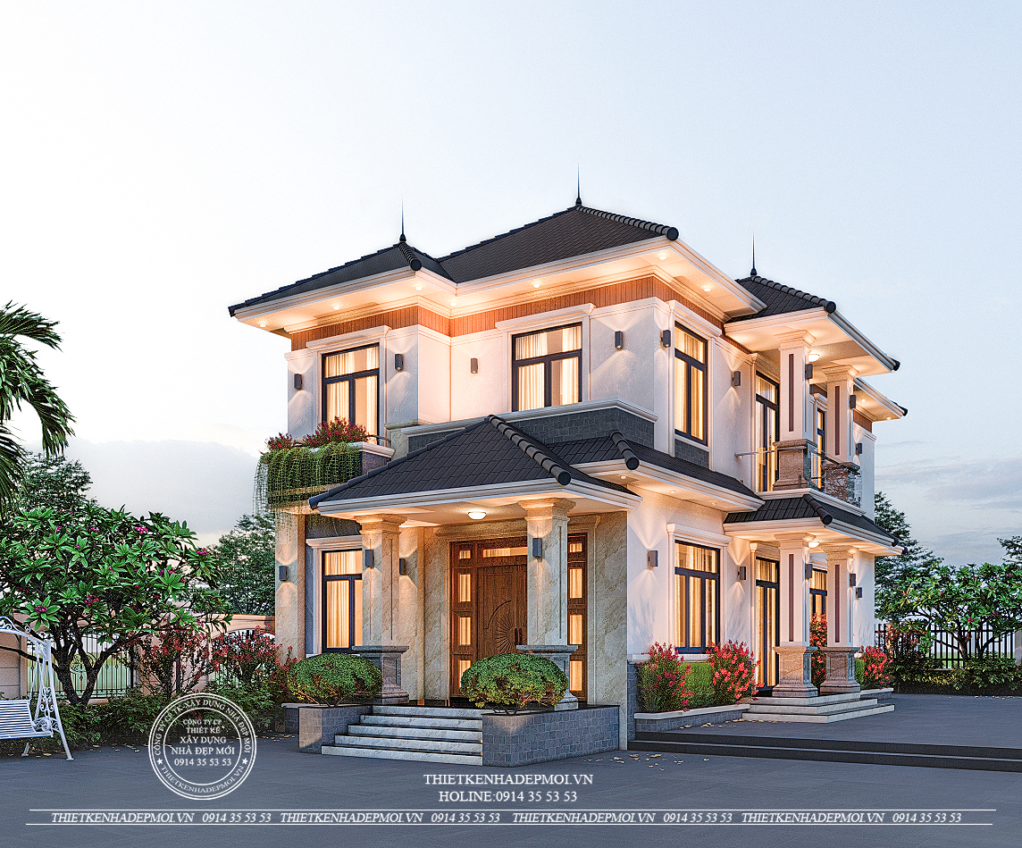 biệt thự mái nhật