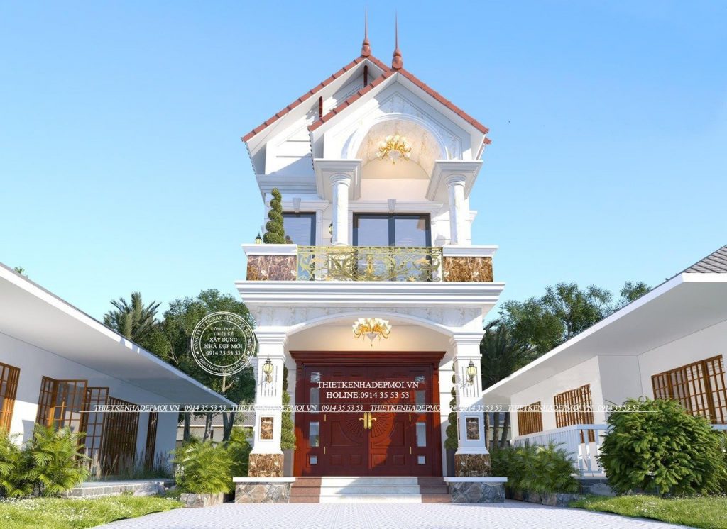 100+ mẫu nhà phố 3 tầng mái thái đẹp thiết kế bởi kts giỏi