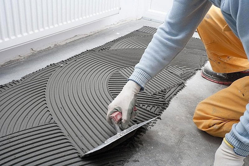 Quy trình thi công ốp gạch nền