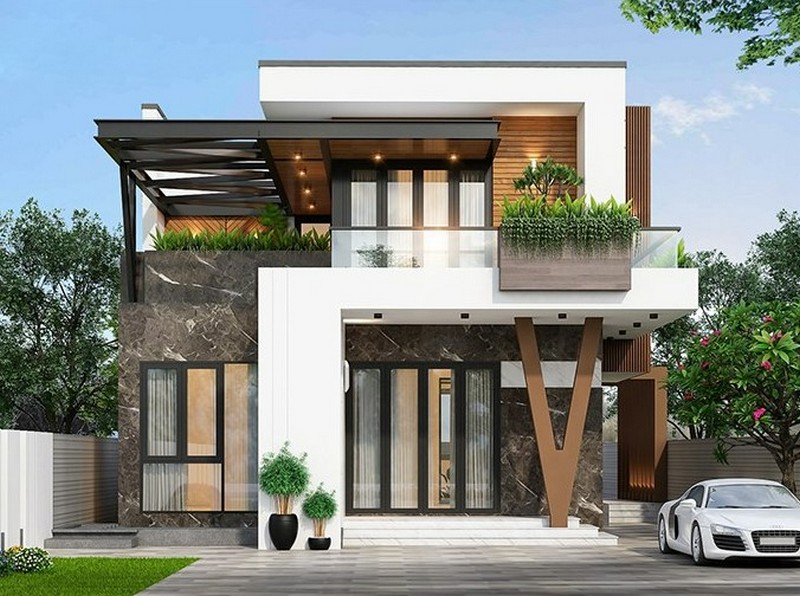 biệt thự không gian mở