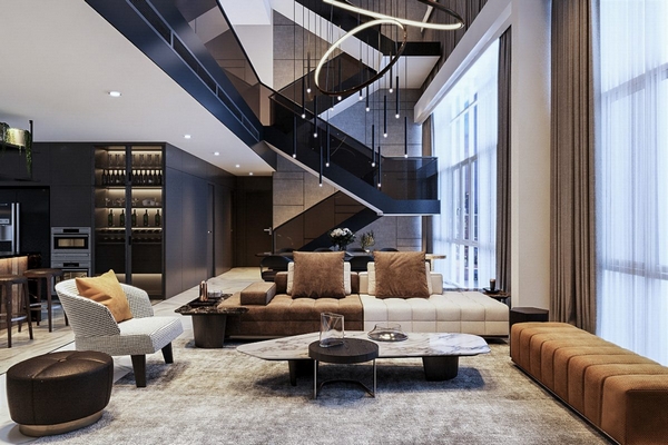 Top 50+ mẫu biệt thự thông tầng sang trọng 2023