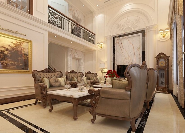 Top 50+ mẫu biệt thự thông tầng sang trọng 2023