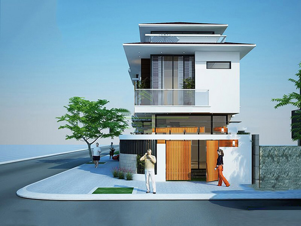 100+ mẫu nhà phố 2 tầng 1 tum do kts thiết kế cực đẹp