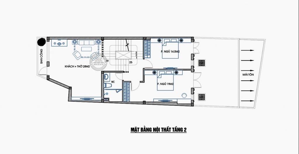 100+ mẫu nhà phố 3 tầng mái thái đẹp thiết kế bởi kts giỏi