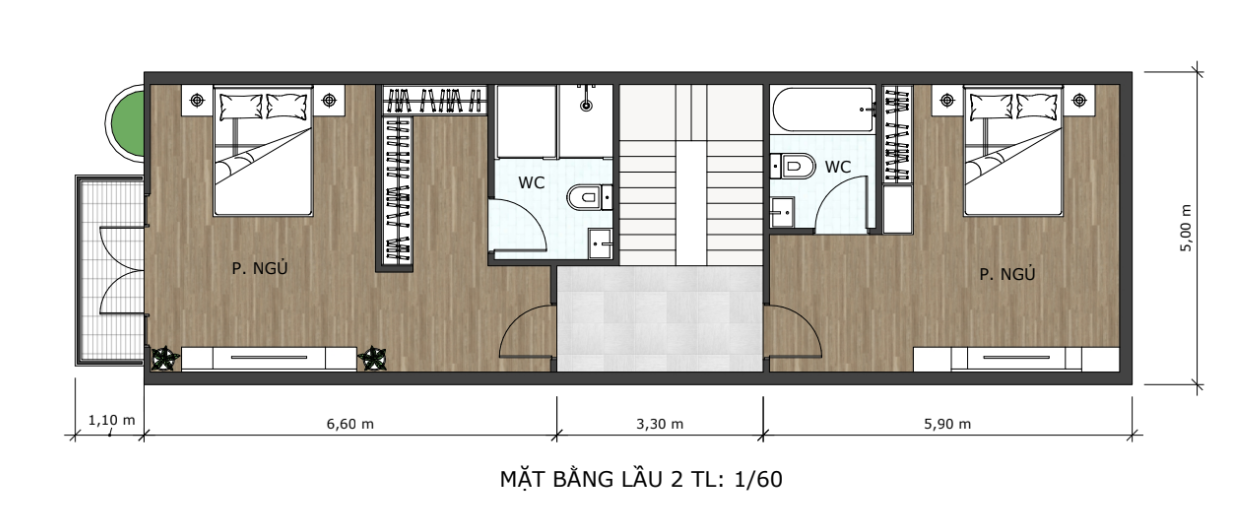 nhà phố Indochine 