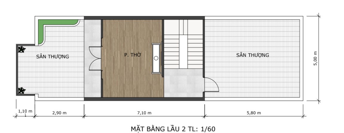 nhà phố Indochine 