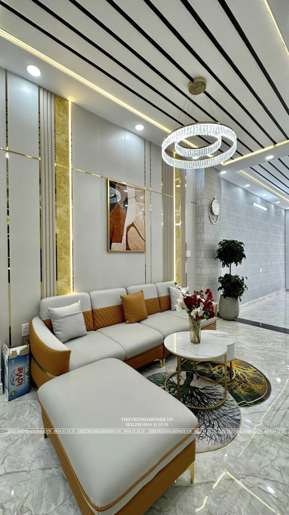 Hình ảnh thi công hoàn thiện nhà anh trí - quận 12