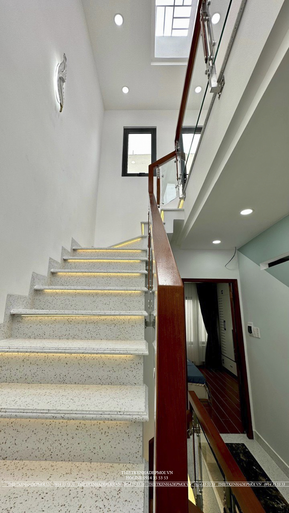 Hình ảnh thi công hoàn thiện nhà anh trí - quận 12