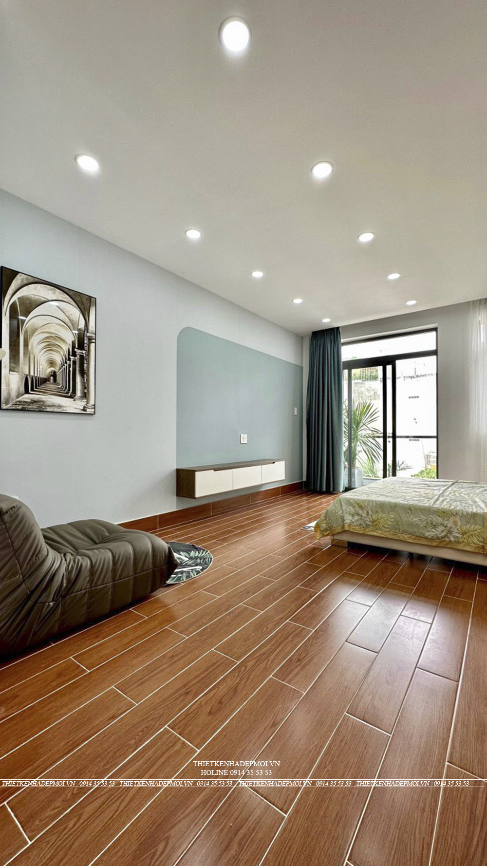 Hình ảnh thi công hoàn thiện nhà anh trí - quận 12