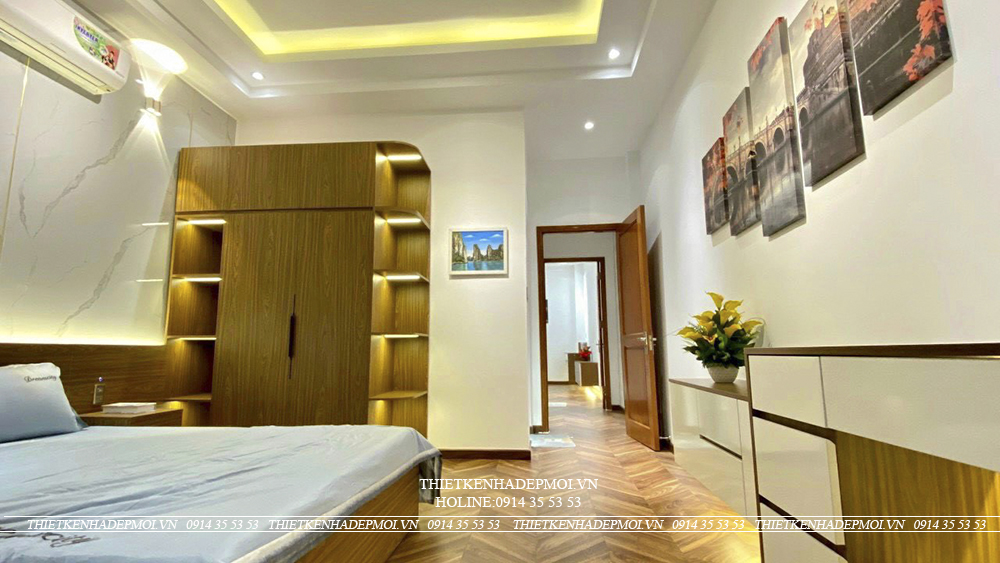 Hình ảnh thi công hoàn thiện nhà anh hùng - gò vấp