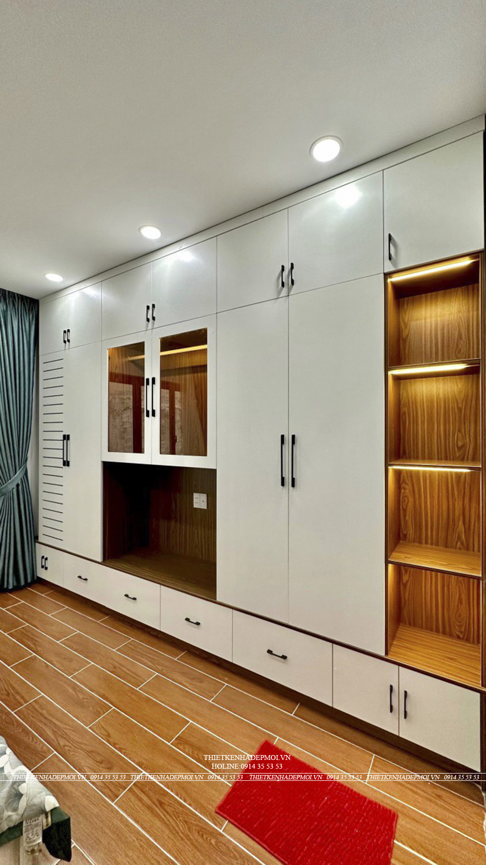 Hình ảnh thi công hoàn thiện nhà anh trí - quận 12