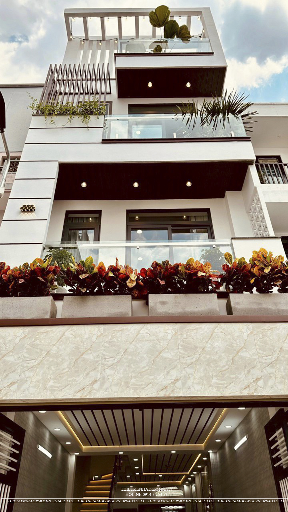 Hình ảnh thi công hoàn thiện nhà anh trí - quận 12
