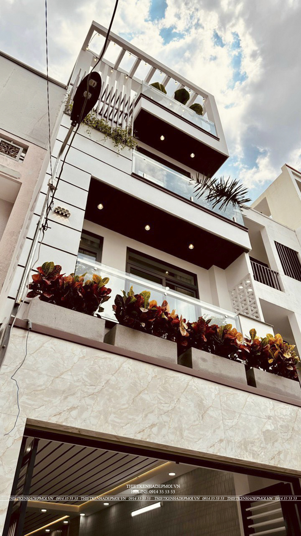 Hình ảnh thi công hoàn thiện nhà anh trí - quận 12