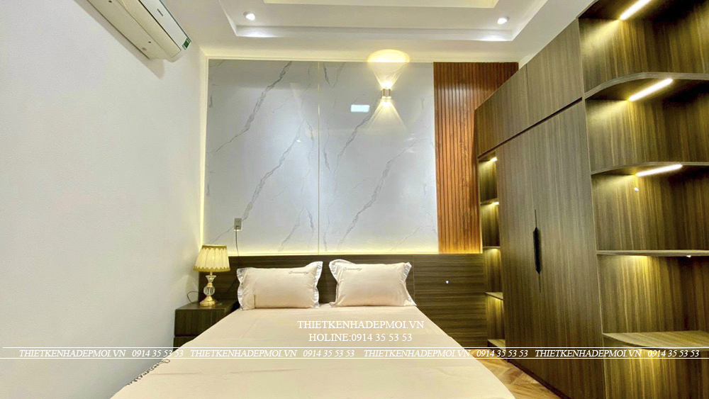 Hình ảnh thi công hoàn thiện nhà anh hùng - gò vấp