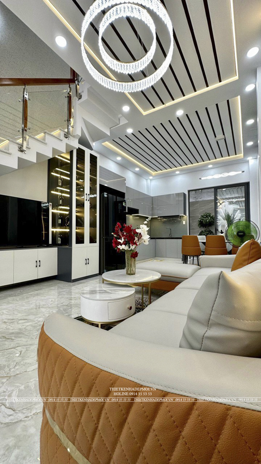 Hình ảnh thi công hoàn thiện nhà anh trí - quận 12