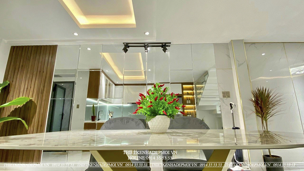 Hình ảnh thi công hoàn thiện nhà anh hùng - gò vấp