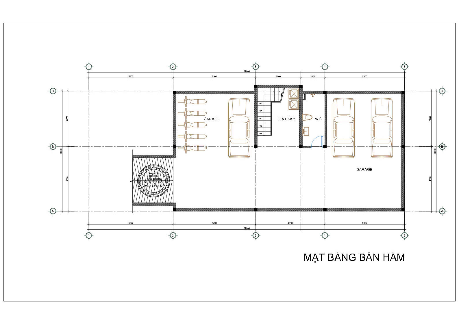 mẫu biệt thự 1 hầm 2 lầu phong cách tân cổ điển