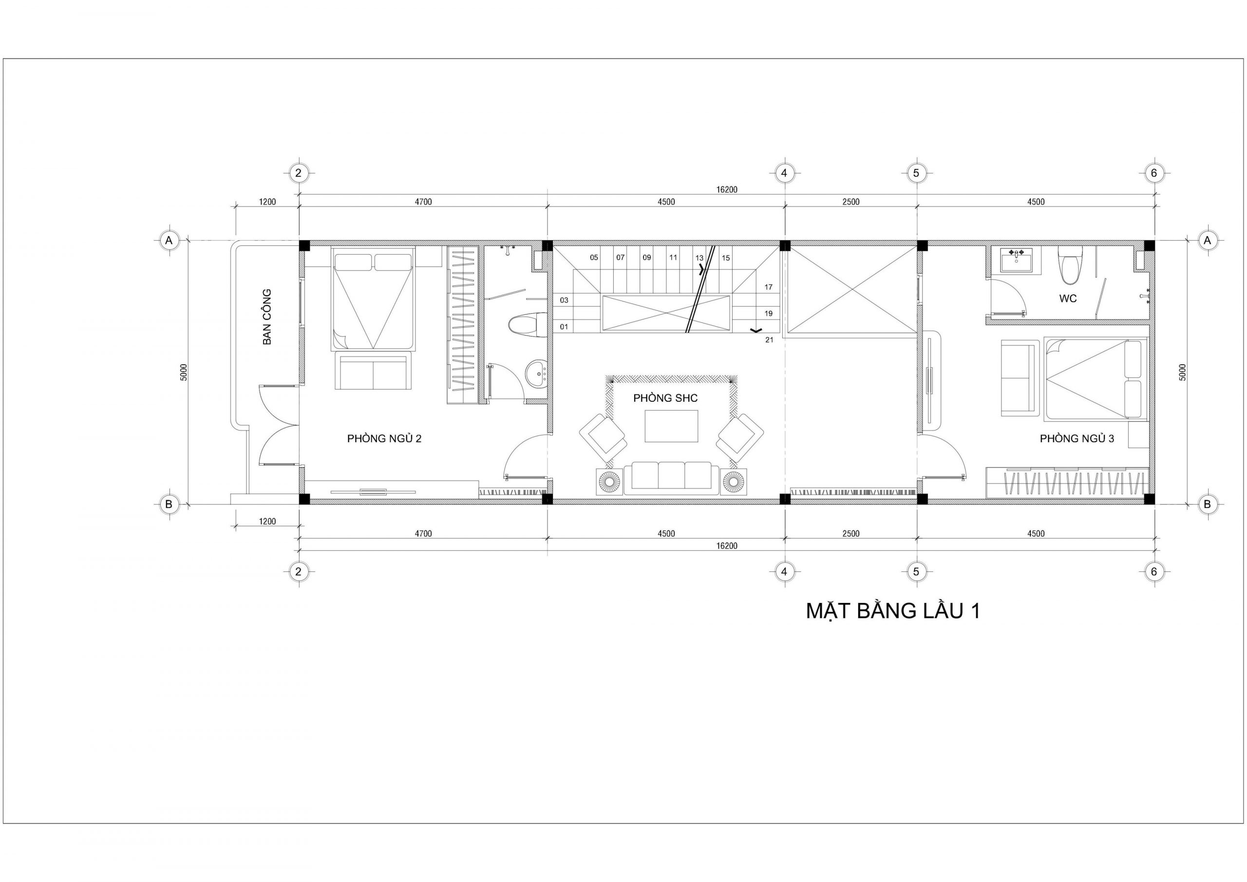 Mẫu nhà phố 3 tầng hiện đại - anh quyết (quận 7, tphcm)