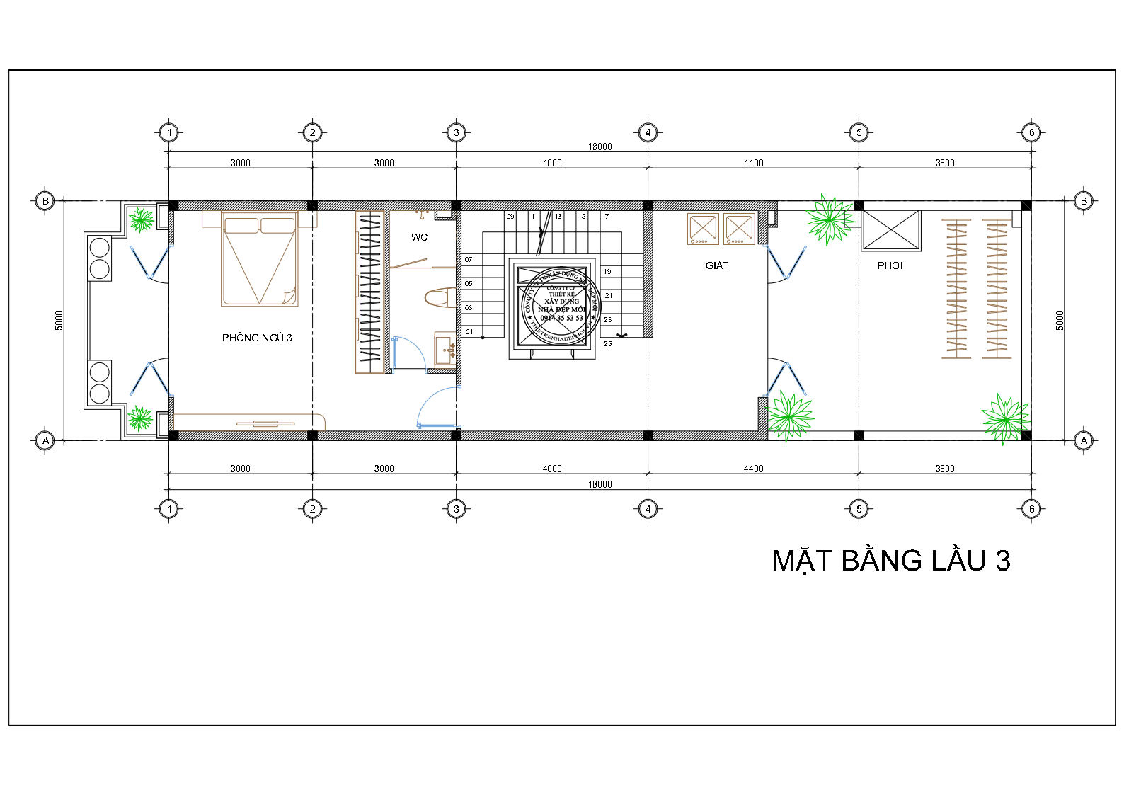 mẫu nhà ở kết hợp văn phòng