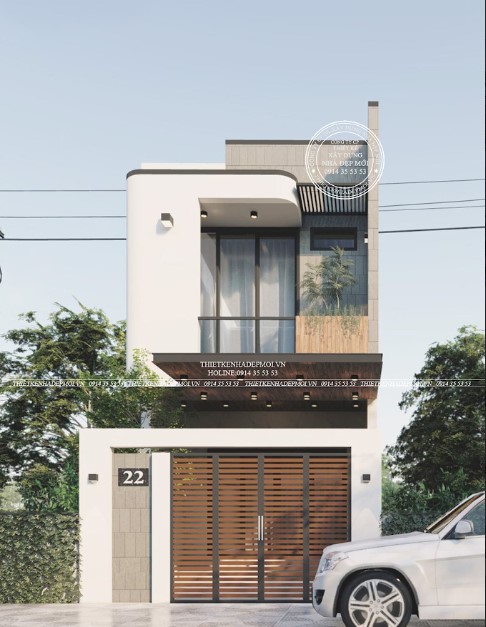 nhà phố hiện đại 2 tầng xu hướng mới