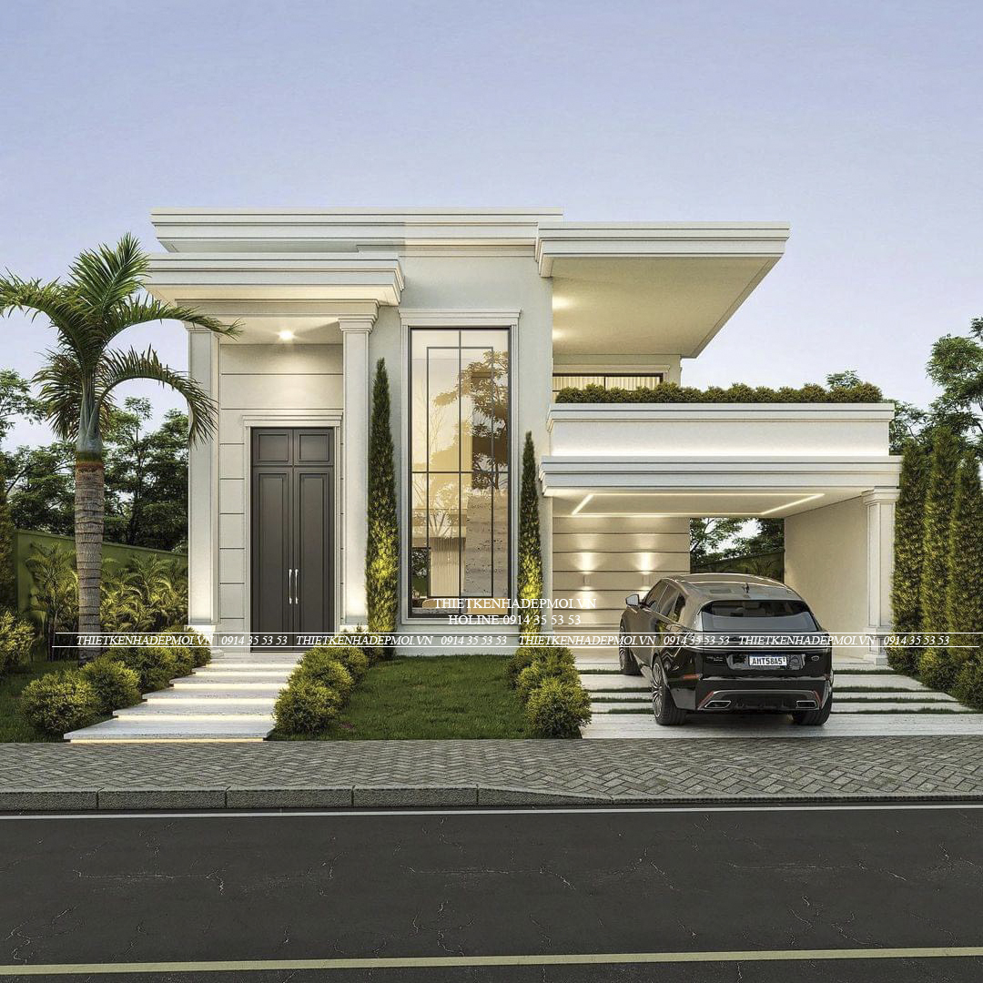 Tổng hợp những mẫu biệt thự phong cách hiện đại