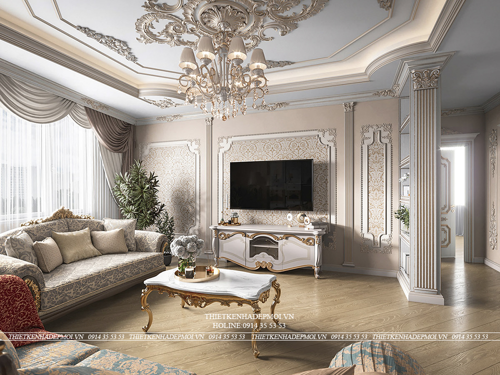 Thiết kế nội thất phong cách cổ điển