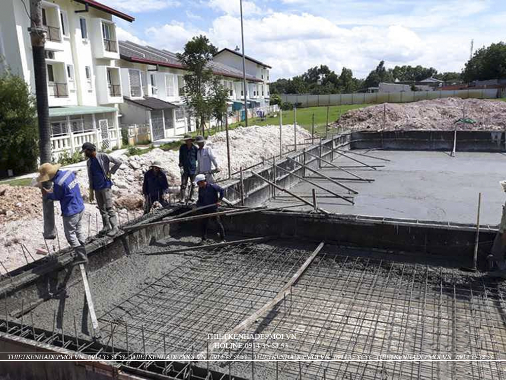 Biện pháp thi công bể bơi đúng quy trình tiêu chuẩn