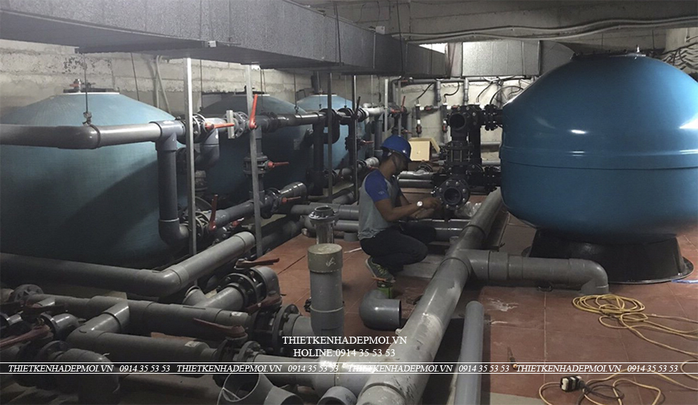 Biện pháp thi công bể bơi đúng quy trình tiêu chuẩn