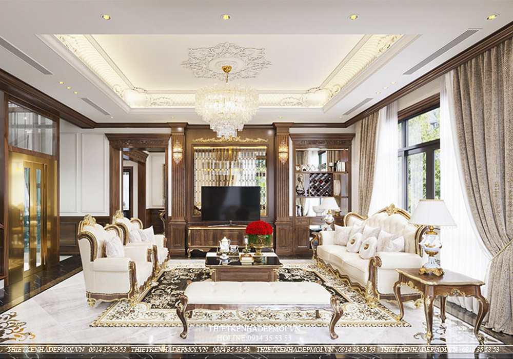 Thiết kế nội thất phong cách cổ điển