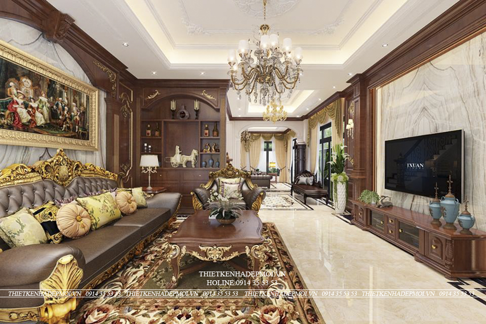 Thiết kế nội thất phong cách cổ điển